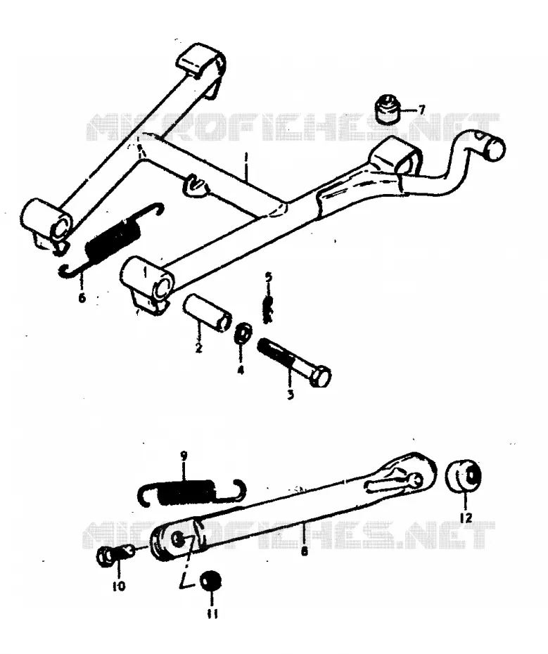 STAND Suzuki MOTO 400 GS 1978  GS400C(C/N)