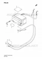 BATTERY for Suzuki BURGMAN 400 2010