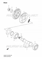 CRANK BALANCER for Suzuki BURGMAN 400 2010