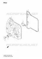 CYLINDER HEAD COVER for Suzuki BURGMAN 400 2010