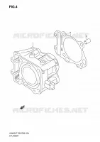 CYLINDER for Suzuki BURGMAN 400 2010