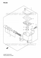 FRONT MASTER CYLINDER (MODEL K7) for Suzuki BURGMAN 400 2010
