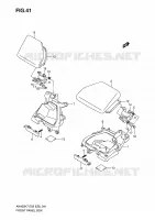 GLOVE BOX for Suzuki BURGMAN 400 2010