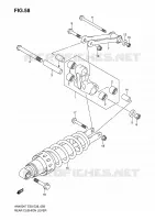 SHOCK ABSORBER LINKAGE for Suzuki BURGMAN 400 2010
