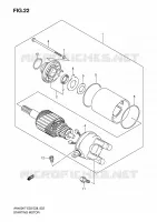 STARTER MOTOR for Suzuki BURGMAN 400 2010