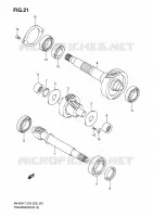 TRANSMISSION (2) for Suzuki BURGMAN 400 2010
