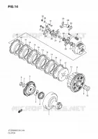 CLUTCH for Suzuki QUADSPORT 250 2010