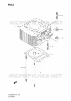 CYLINDER for Suzuki QUADSPORT 250 2010