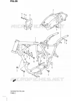 FRAME for Suzuki MARAUDER 250 2009