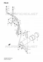 FUEL EVAP SYSTEM (P33) for Suzuki MARAUDER 250 2009