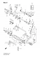 GEAR SHIFTING ASSY for Suzuki QUADSPORT 250 2010