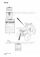 LABEL for Suzuki QUADSPORT 250 2010