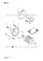 OIL PUMP for Suzuki QUADSPORT 250 2010
