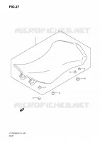 SEAT for Suzuki QUADSPORT 250 2010