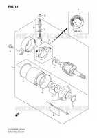 STARTER MOTOR for Suzuki QUADSPORT 250 2010