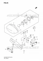 TAIL LIGHT for Suzuki MARAUDER 250 2009