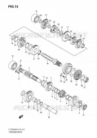 TRANSMISSION for Suzuki QUADSPORT 250 2010