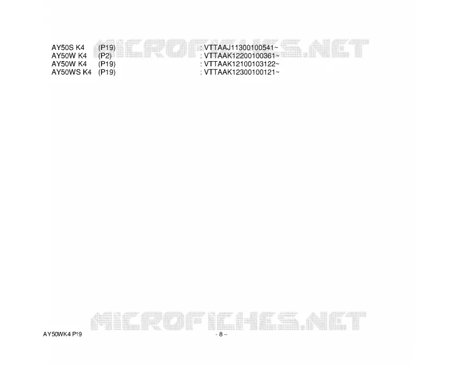 * CATALOG PREFACE * Suzuki SCOOTER 50 KATANA 2002  AY50WRK2(P19)