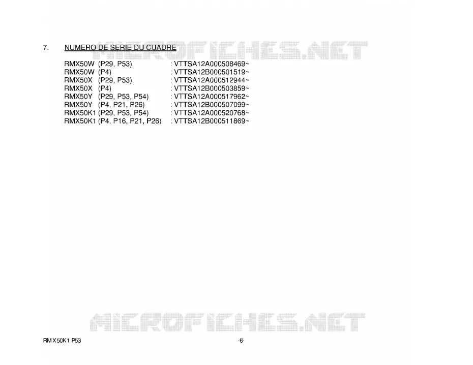 * CATALOG PREFACE * Suzuki MOTO 50 RMX 1998  RMX50W