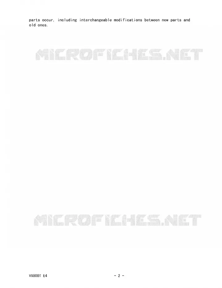 * CATALOG PREFACE * Suzuki MOTO 800 VX 1992  VX800UN(E4)