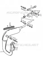 MUFFLER for Suzuki TS 125 1979