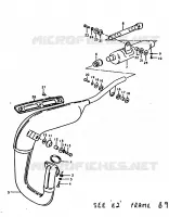 MUFFLER for Suzuki TS-ER 125 1992
