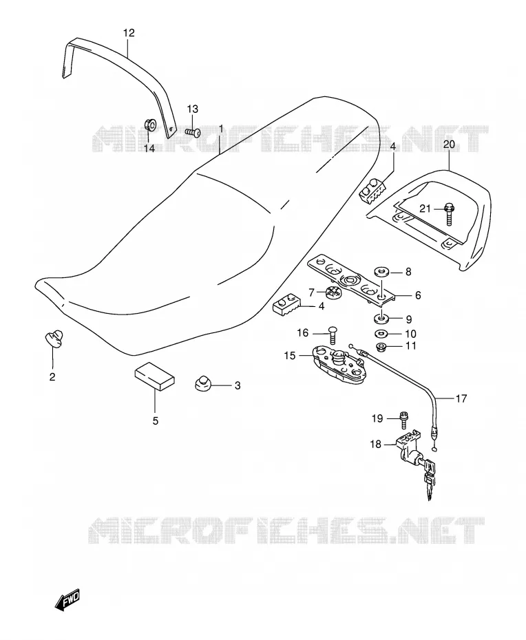 SEAT Suzuki MOTO 500 GS-E 1997  GS500EV(E2)