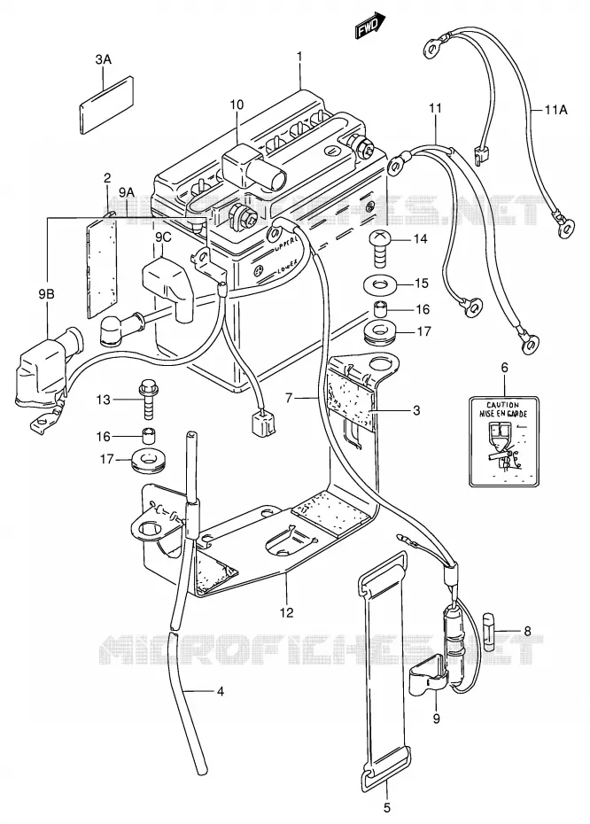 BATTERY Suzuki MOTO 125 GN 1983  GN125ED(E1)