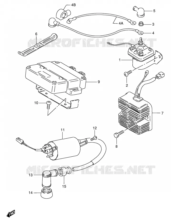 ELECTRICAL (SEE NOTE) Suzuki MOTO 125 GS 1982  GS125EZ(E1)