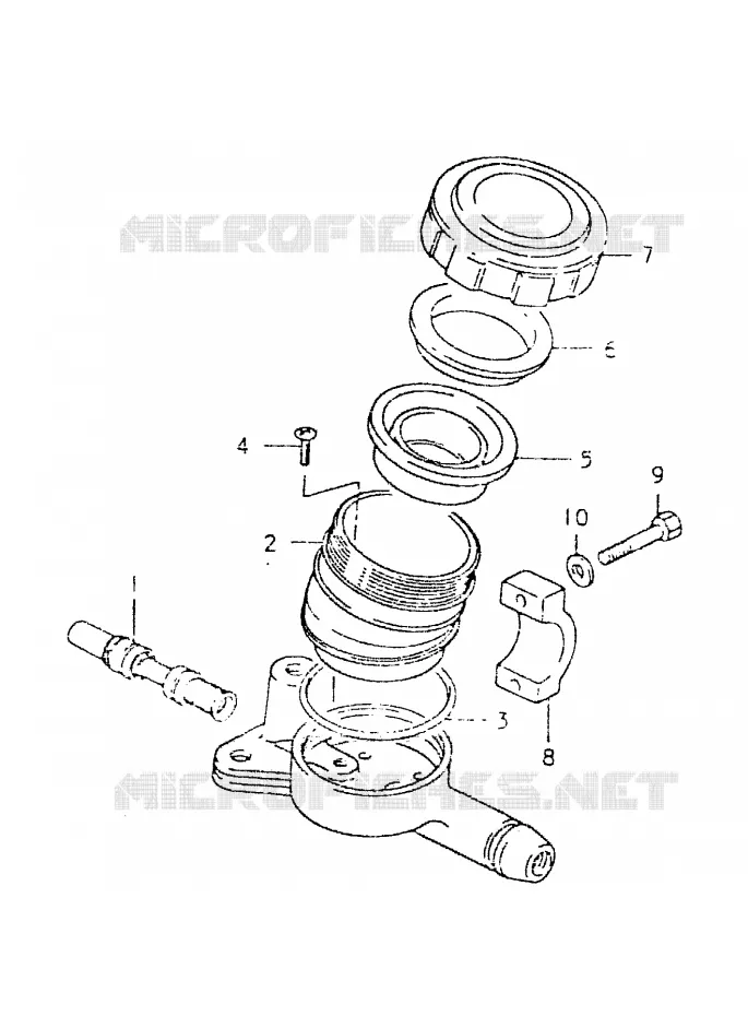 FRONT MASTER CYLINDER Suzuki MOTO 550 GS 1980  GS550LT
