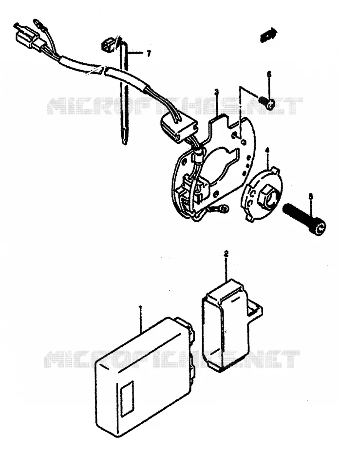 GENERATOR SENSOR Suzuki MOTO 1100 GSX-R 1991  GSX-R1100M(M/N)