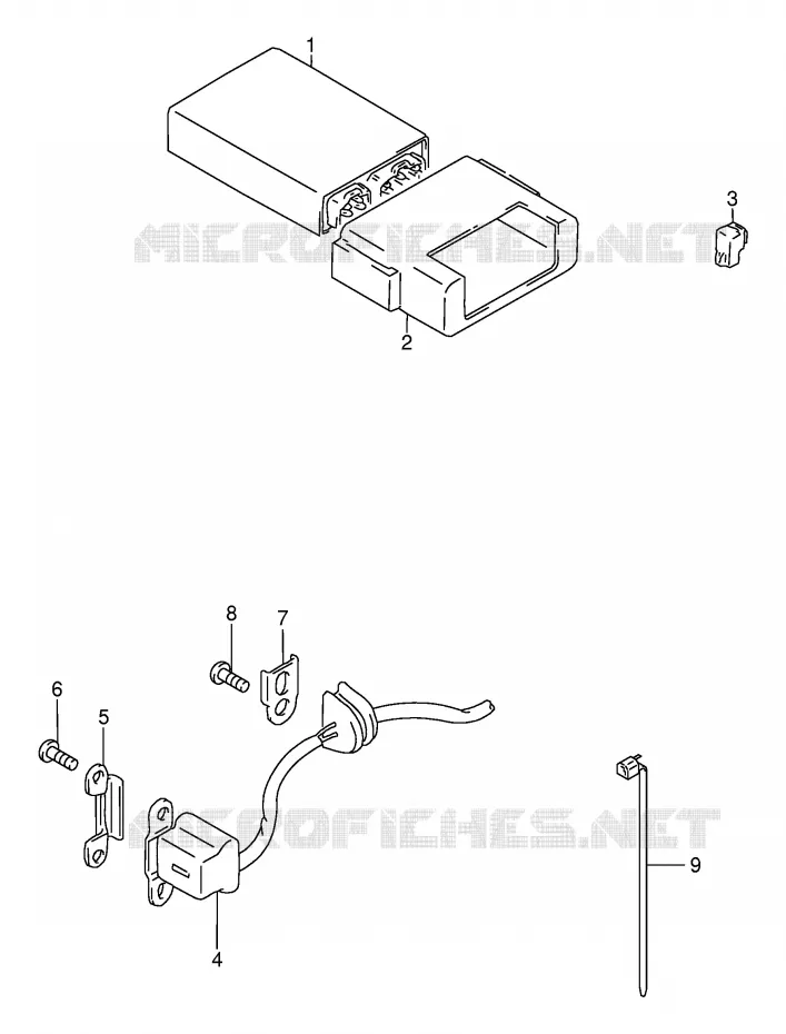 GENERATOR SENSOR Suzuki MOTO 400 BANDIT 1997  GSF400VV(E30)