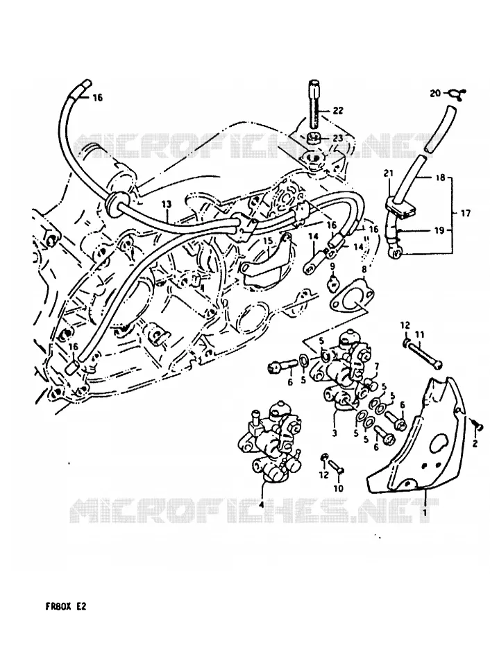 OIL PUMP Suzuki SCOOTER 80 FR 1981  FR80X