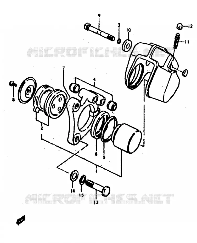 PARTS FOR SPECIAL MARKET (E22) Suzuki MOTO 400 GS 1978  GS400C(C/N)
