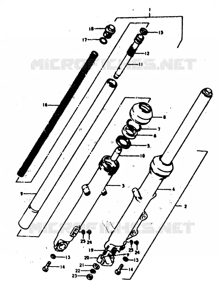 PARTS FOR SPECIAL MARKET (E4) (GS400N:F.NO.71032~) (GS400EN:F.NO.5 Suzuki MOTO 400 GS 1978  GS400EC(C/N)