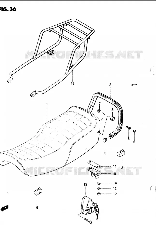 SEAT Suzuki MOTO 1100 GS-G 1985  GS1100GF(E/F/G)