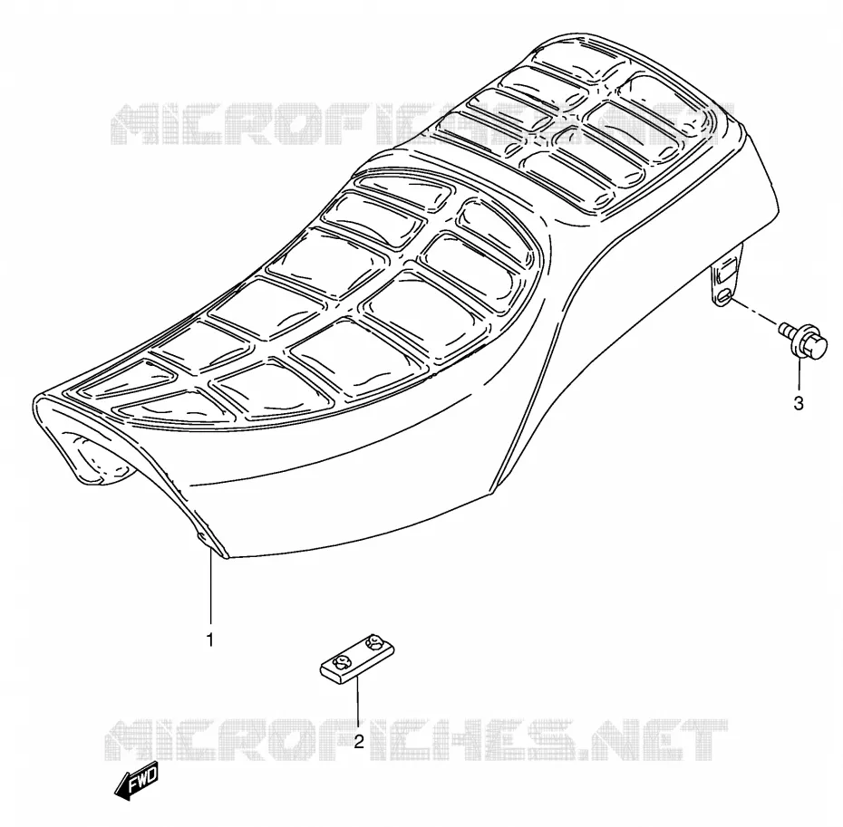 SEAT Suzuki MOTO 125 GN 1998  GN125EW(E28)