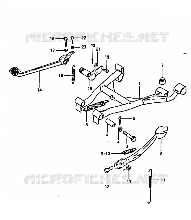 STAND Suzuki MOTO 1100 GSX 1980  GSX1100T(T/X)