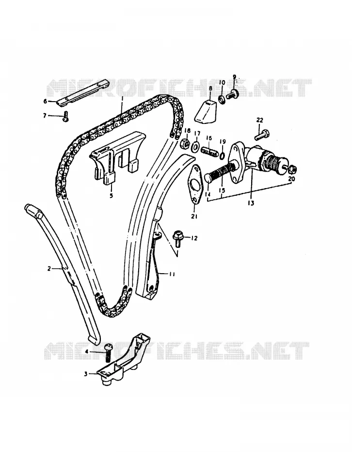 TIMING Suzuki MOTO 1000 GS 1980  GS1000HT(T)