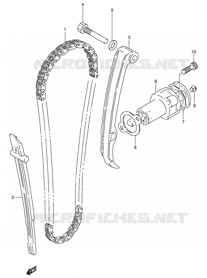 TIMING Suzuki MOTO 250 GN 1994  GN250R(E2)