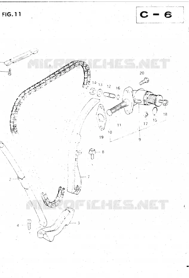 TIMING Suzuki MOTO 500 GS-E 1983  GS500ED(Z/D)