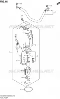 FUEL PUMP for Suzuki BURGMAN 400 2010