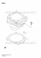 CYLINDER for Suzuki RMX-Z 450 2010