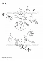 LEVERS   HANDGRIPS for Suzuki RMX-Z 450 2010