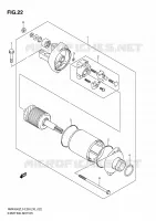 STARTER MOTOR for Suzuki RMX-Z 450 2010