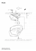 TAIL LIGHT (E33) for Suzuki RMX-Z 450 2010