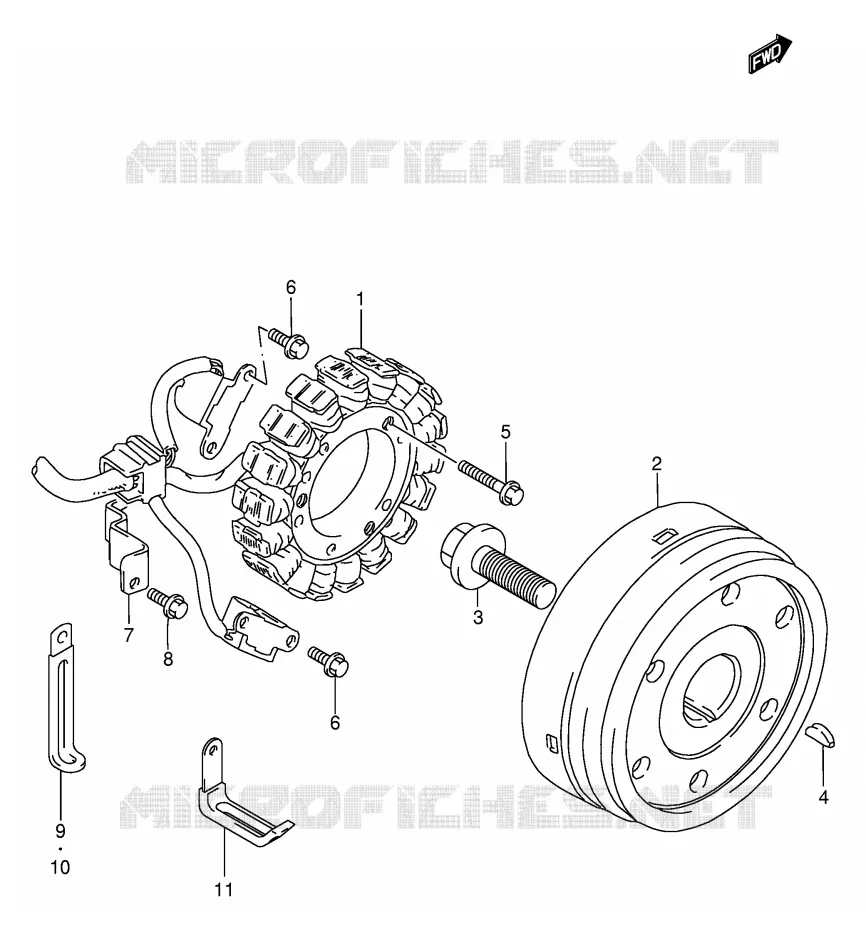 IGNITION Suzuki MOTO 1400 INTRUDER 2003  VS1400GLPK3(E2)