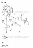 ABS SYSTEM (AN400AK9/AL0/ZAL0) for Suzuki BURGMAN 400 2010