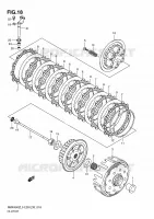 CLUTCH for Suzuki RMX-Z 450 2010
