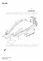 FAIRING (MODEL L0) for Suzuki BURGMAN 400 2010